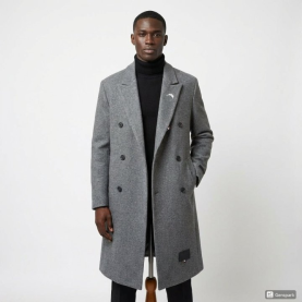 THOM BROWNE 톰브라운 삼선 시그니쳐 마인드 더블 코트 2COLOR