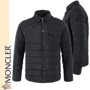 MONCLER 몽클레어 투톤 퀄팅 패딩 셔츠 2COLOR