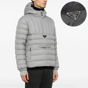 PRADA 프라다 플레이트 아노락 패딩 2COLOR