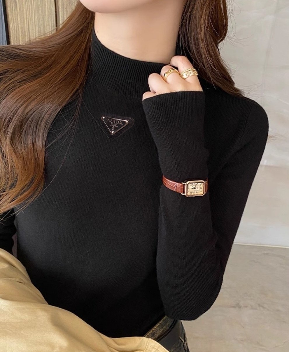 PRADA 프라다 반목 니트 목폴라 5COLOR