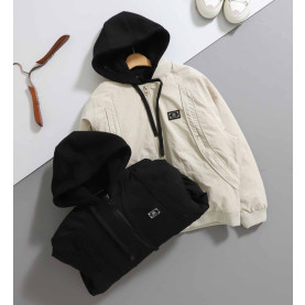 BALENCIAGA 발렌시아가 후드 패딩 항공 자켓