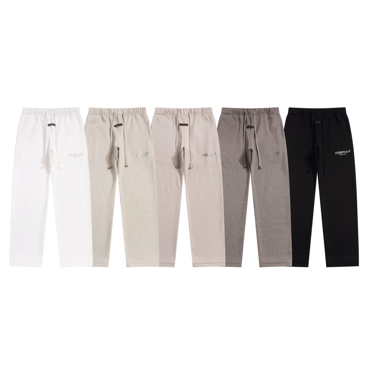 FEAR OF GOD 피어오브갓 에센셜 919 로고 플리스 스웨트 팬츠