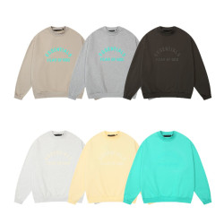 FEAR OF GOD 피어오브갓 에센셜 1823 프론트 로고 플리스 스웨트 셔츠