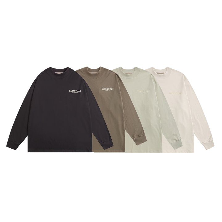 FEAR OF GOD 피어오브갓 에센셜 1902 스몰 로고 저지 롱 슬리브