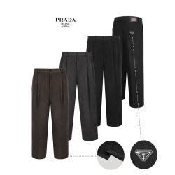 PRADA 프라다 와이드 반밴딩 슬렉스(S133)