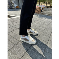 ●실사● 구찌 리웹 베이지 에보니 스니커즈