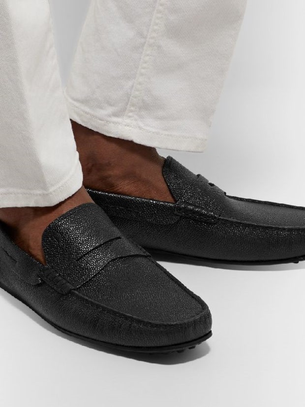 ●실사● 토즈 가죽 시티 고미노 드라이빙 로퍼