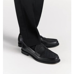 ●실사● 디올 오블리크 자카드 레더 그랑빌 로퍼