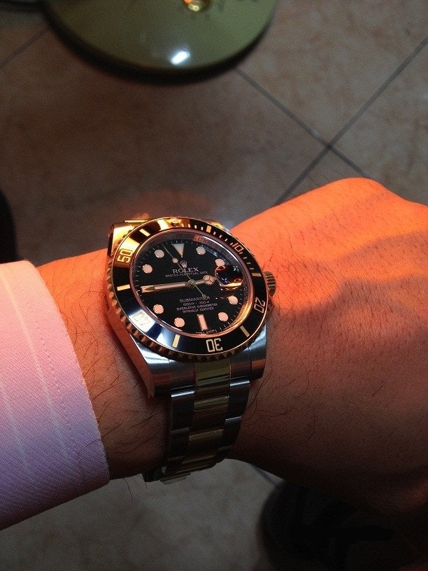 ●실사● 로렉스 서브마리너 흑콤 정품급