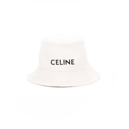 CELINE 셀린느 로고 프린트 버킷햇
