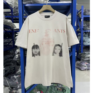 ENFANTS RICHES DÉPRIMÉS 앙팡리쉬데프리메 3685 포토 그래픽 반팔