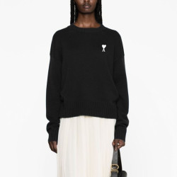 AMI 아미 스몰하트 라운드 니트 2COLOR