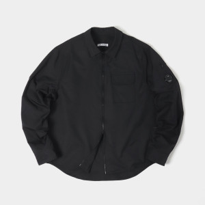 C.P COMPANY C.P컴퍼니 개버딘 집업 오버 셔츠