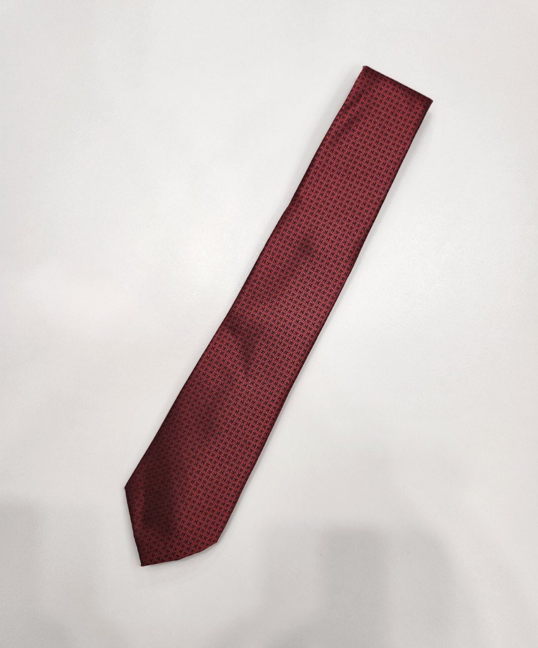 HERMES 에르메스 H 바이컬러 실크 넥타이