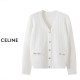 ●3월 판매 10위● CELINE 셀린느 금장 구르메트 니트 가디건 2COLOR