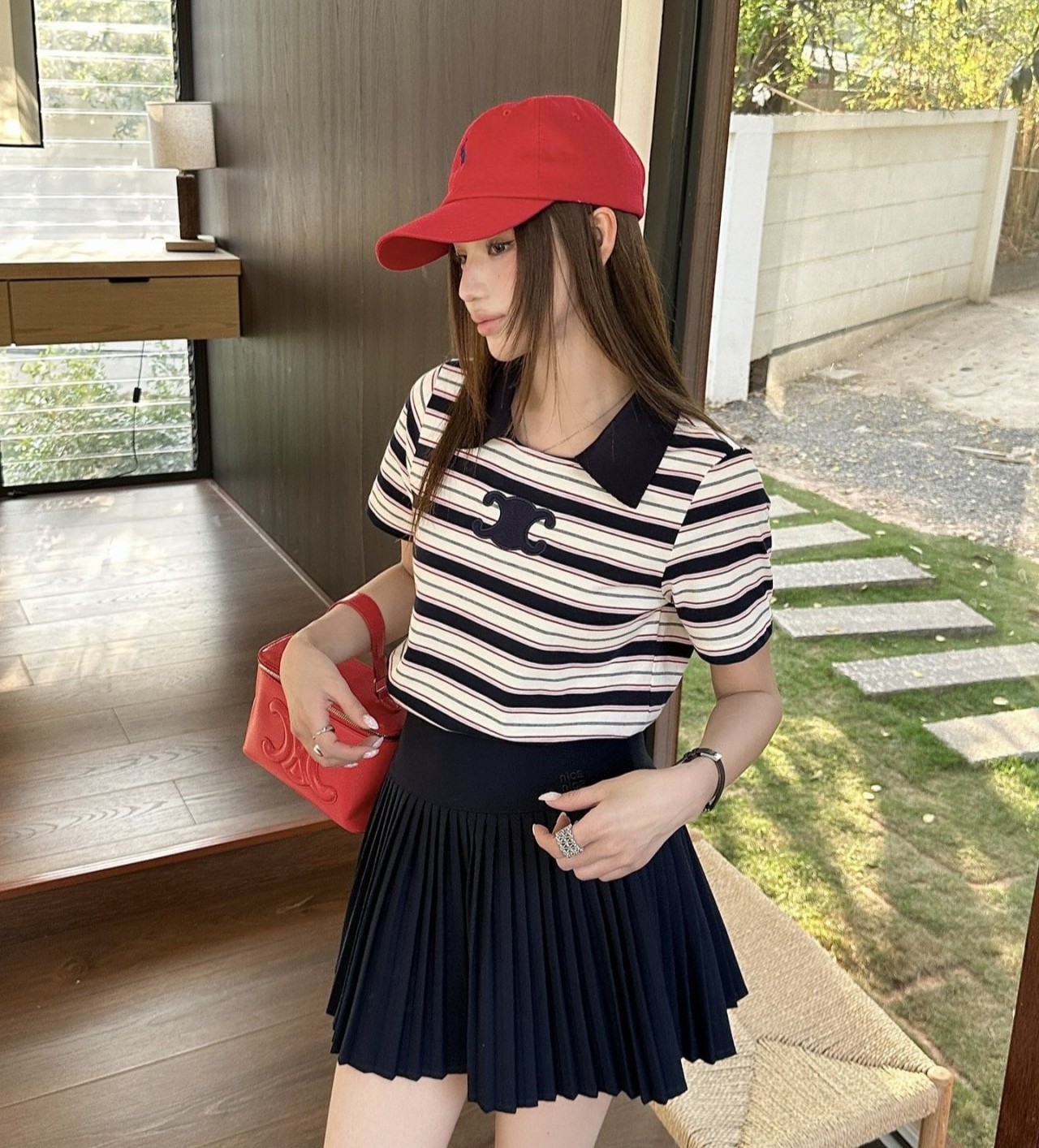 CELINE 셀린느 스트라이프 티셔츠