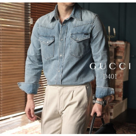 GUCCI 구찌 GG 청셔츠 2COLOR