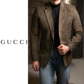 GUCCI 구찌 스웨이드 자켓 3COLOR