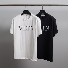 VALENTINO 발렌티노 베이직로고 코튼 반팔티