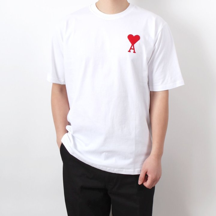 AMI 아미 핸들 하트 반팔 2COLOR