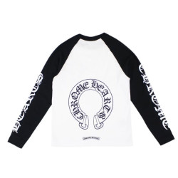 CHROME HEARTS 크롬하츠 홀스슈 Baseball 티셔츠
