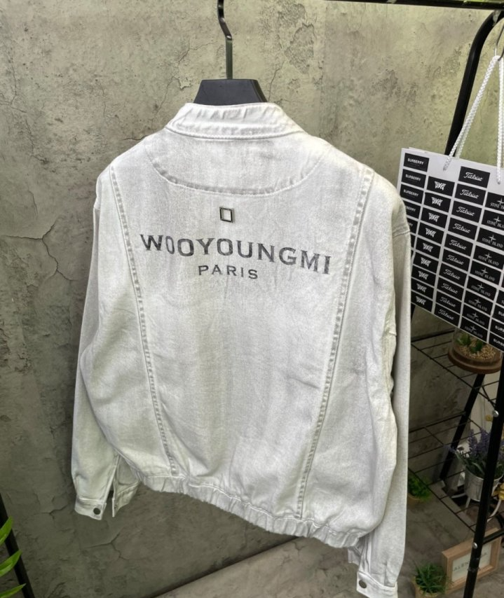 WOOYOUNGMI 우영미 화이트데님 자켓