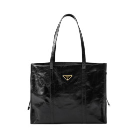 ●실사● 프라다 라지 레더 토트백